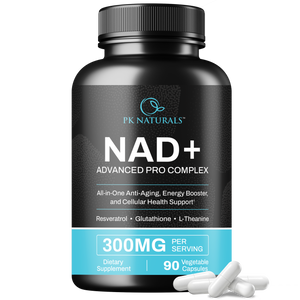 NAD+ Supplement Complex – Liposomal Formula with Resveratrol, CoQ10 & Green Tea – NMN Alternative