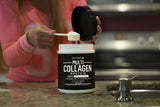 5 Types Multi Collagen Peptides Protein Powder Type I, II, III, V & X Premium Blend of Grass-Fed Beef, Chicken, Wild Fish & Eggshell, Unflavored, Non-GMO